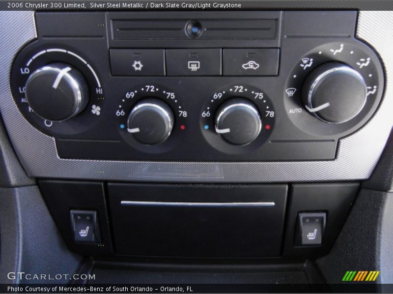 Silver Steel Metallic / Dark Slate Gray/Light Graystone 2006 Chrysler 300 Limited
