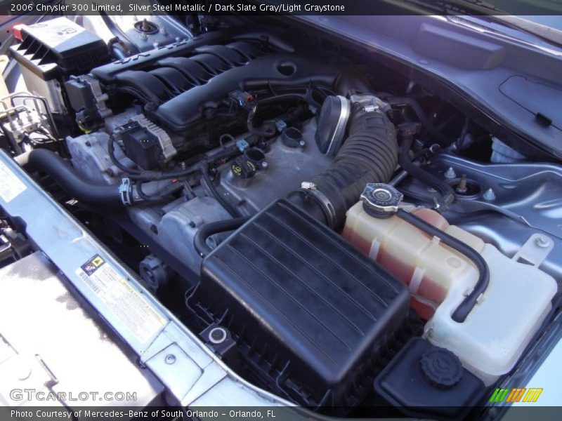 Silver Steel Metallic / Dark Slate Gray/Light Graystone 2006 Chrysler 300 Limited