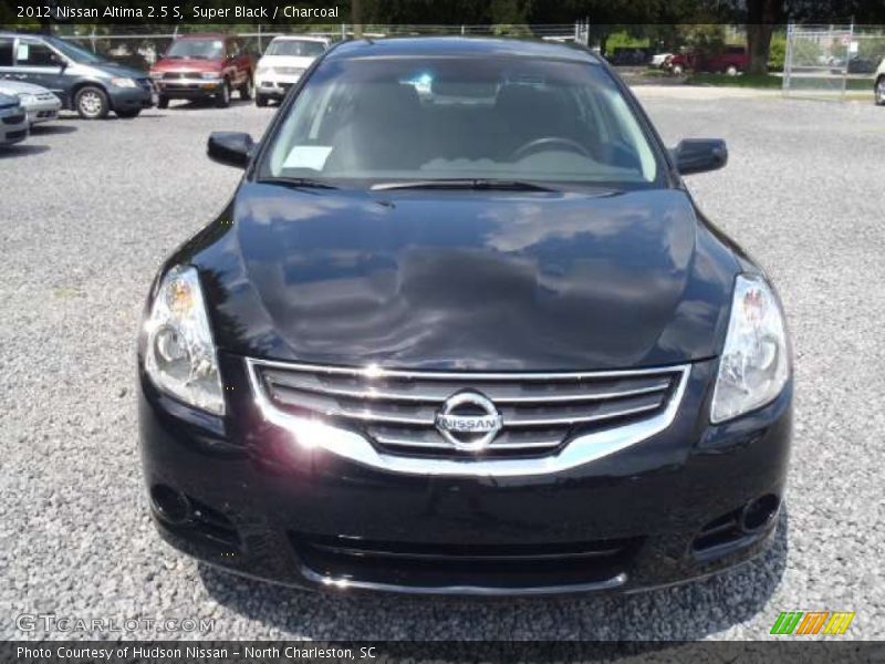Super Black / Charcoal 2012 Nissan Altima 2.5 S