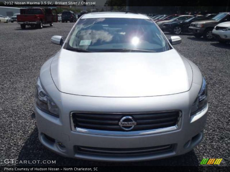 Brilliant Silver / Charcoal 2012 Nissan Maxima 3.5 SV