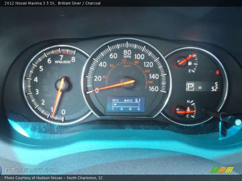  2012 Maxima 3.5 SV 3.5 SV Gauges