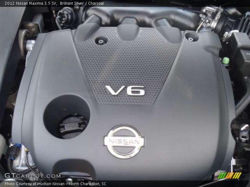 Brilliant Silver / Charcoal 2012 Nissan Maxima 3.5 SV