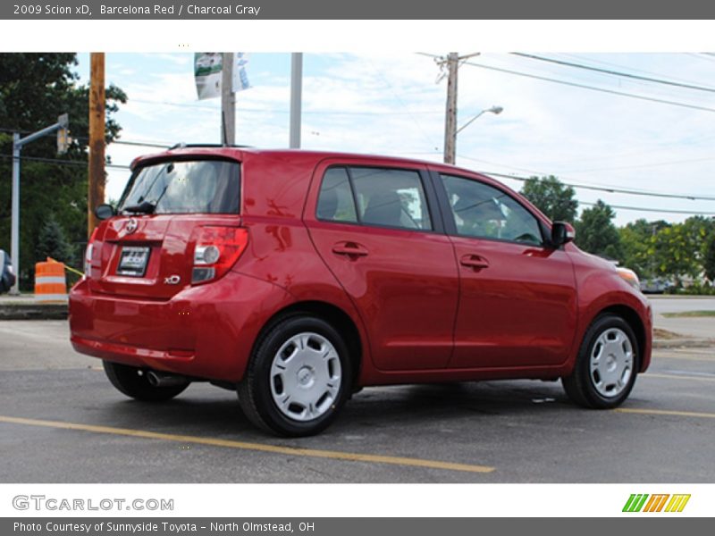 Barcelona Red / Charcoal Gray 2009 Scion xD