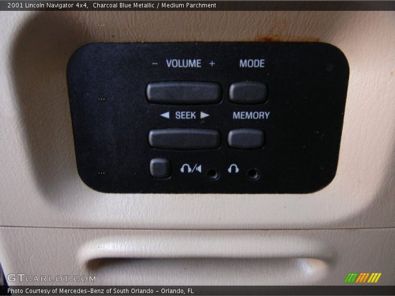 Charcoal Blue Metallic / Medium Parchment 2001 Lincoln Navigator 4x4