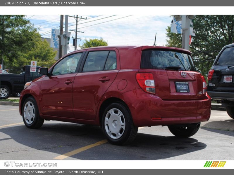 Barcelona Red / Charcoal Gray 2009 Scion xD