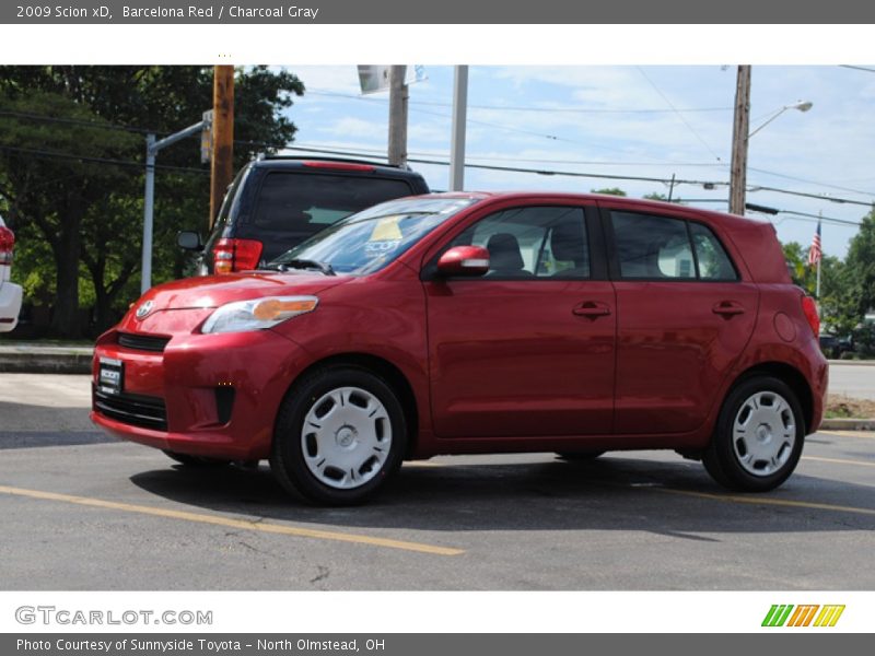 Barcelona Red / Charcoal Gray 2009 Scion xD