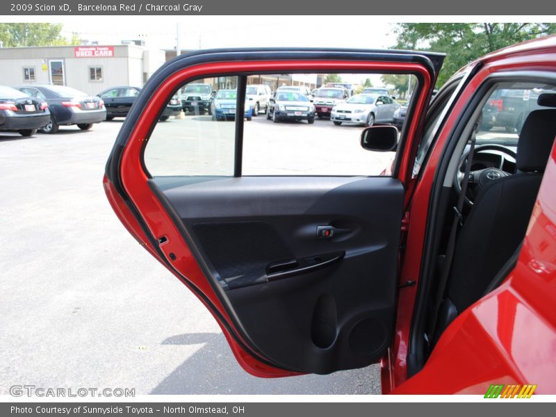 Barcelona Red / Charcoal Gray 2009 Scion xD