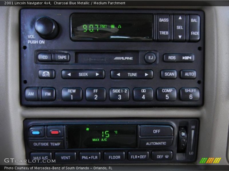 Audio System of 2001 Navigator 4x4