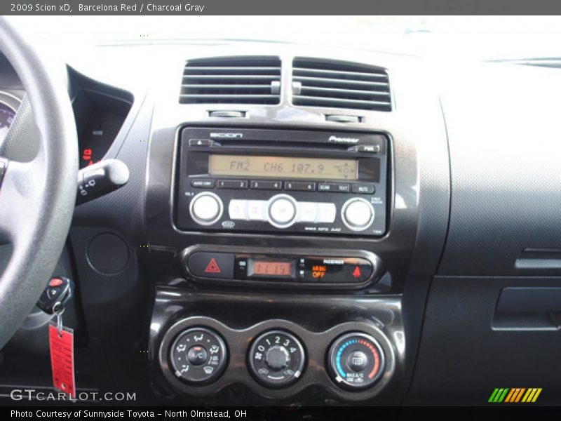 Barcelona Red / Charcoal Gray 2009 Scion xD