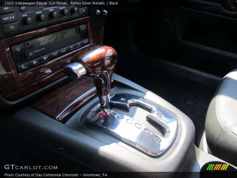 Reflex Silver Metallic / Black 2003 Volkswagen Passat GLX Sedan