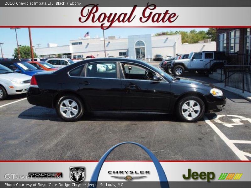 Black / Ebony 2010 Chevrolet Impala LT