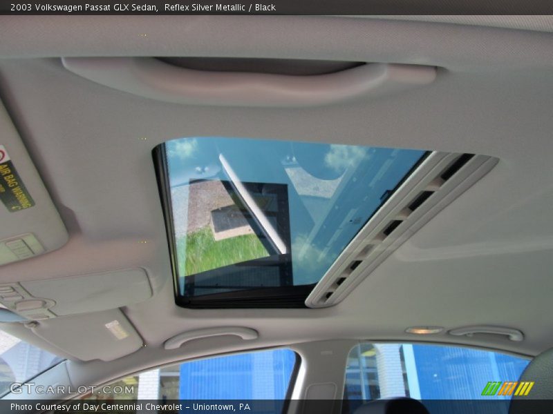 Reflex Silver Metallic / Black 2003 Volkswagen Passat GLX Sedan
