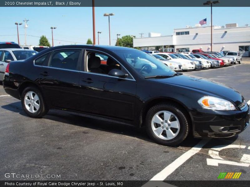 Black / Ebony 2010 Chevrolet Impala LT