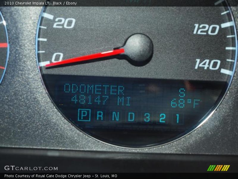 Black / Ebony 2010 Chevrolet Impala LT