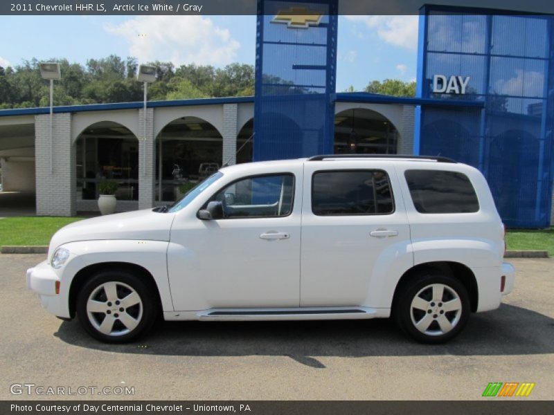 Arctic Ice White / Gray 2011 Chevrolet HHR LS