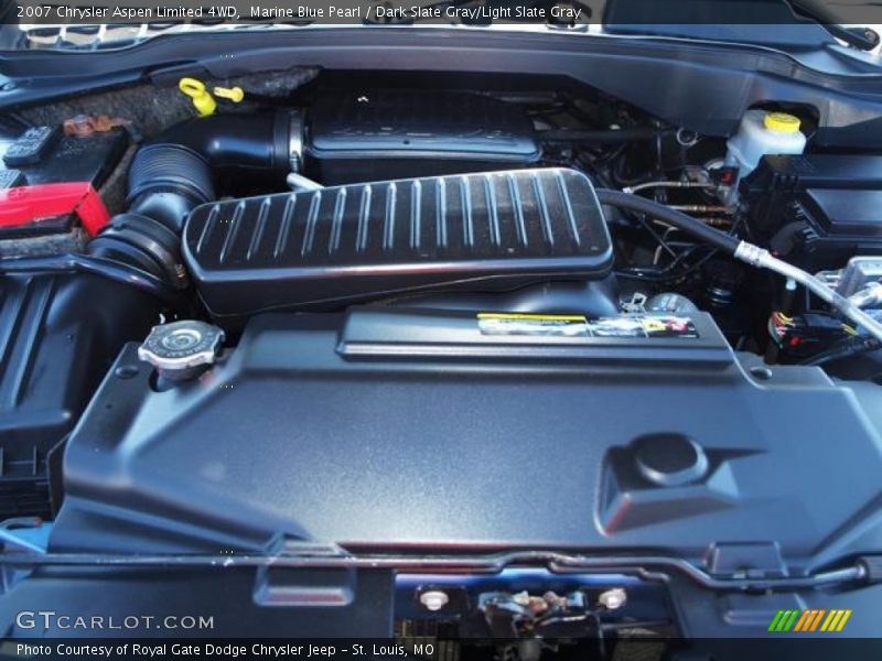  2007 Aspen Limited 4WD Engine - 4.7 Liter OHV 16-Valve V8
