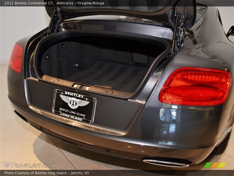 Anthracite / Fireglow/Beluga 2012 Bentley Continental GT