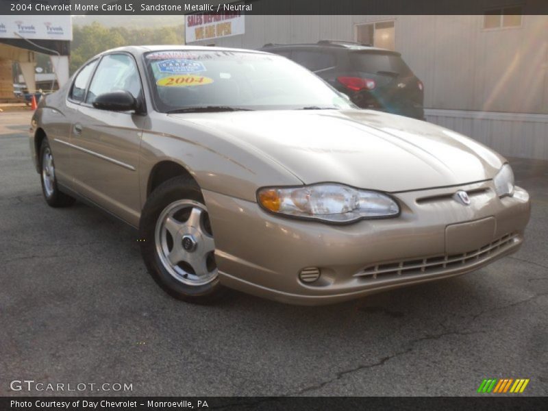 Sandstone Metallic / Neutral 2004 Chevrolet Monte Carlo LS