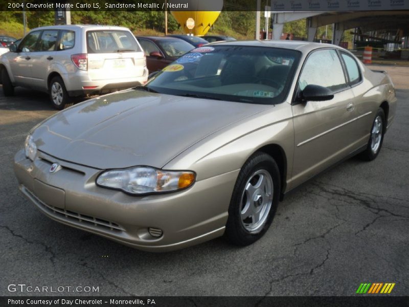 Sandstone Metallic / Neutral 2004 Chevrolet Monte Carlo LS