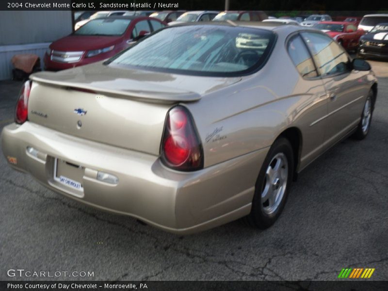 Sandstone Metallic / Neutral 2004 Chevrolet Monte Carlo LS