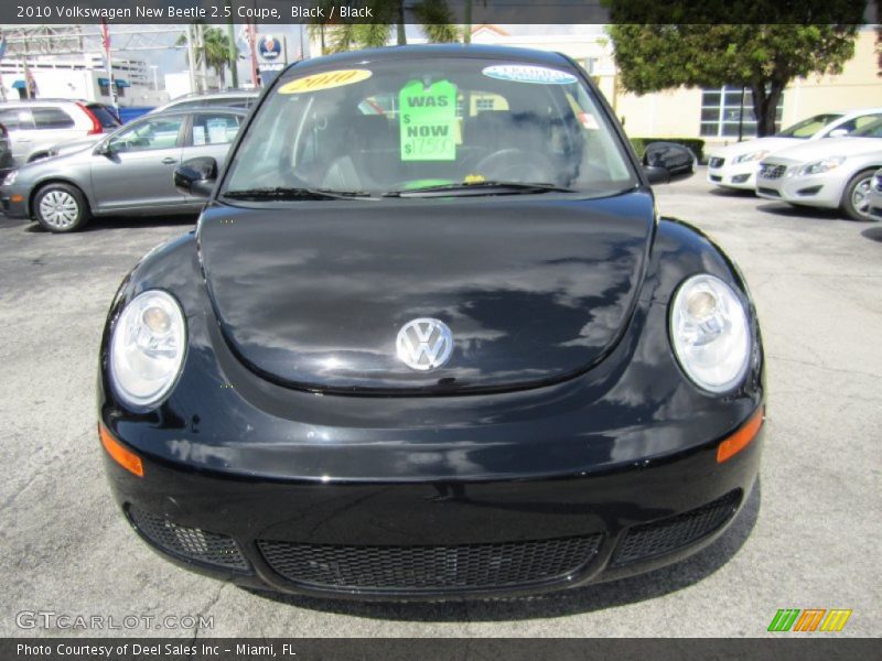 Black / Black 2010 Volkswagen New Beetle 2.5 Coupe