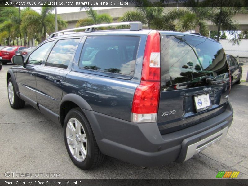 Barents Blue Metallic / Taupe 2007 Volvo XC70 AWD Cross Country