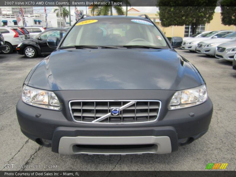 Barents Blue Metallic / Taupe 2007 Volvo XC70 AWD Cross Country