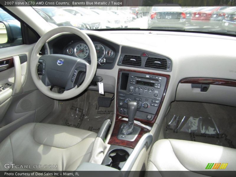 Barents Blue Metallic / Taupe 2007 Volvo XC70 AWD Cross Country
