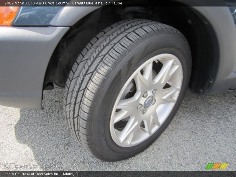 Barents Blue Metallic / Taupe 2007 Volvo XC70 AWD Cross Country