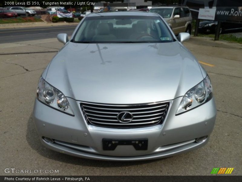 Tungsten Metallic / Light Gray 2008 Lexus ES 350