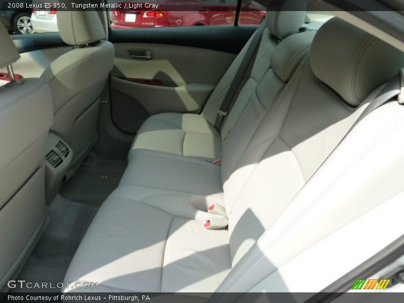 Tungsten Metallic / Light Gray 2008 Lexus ES 350