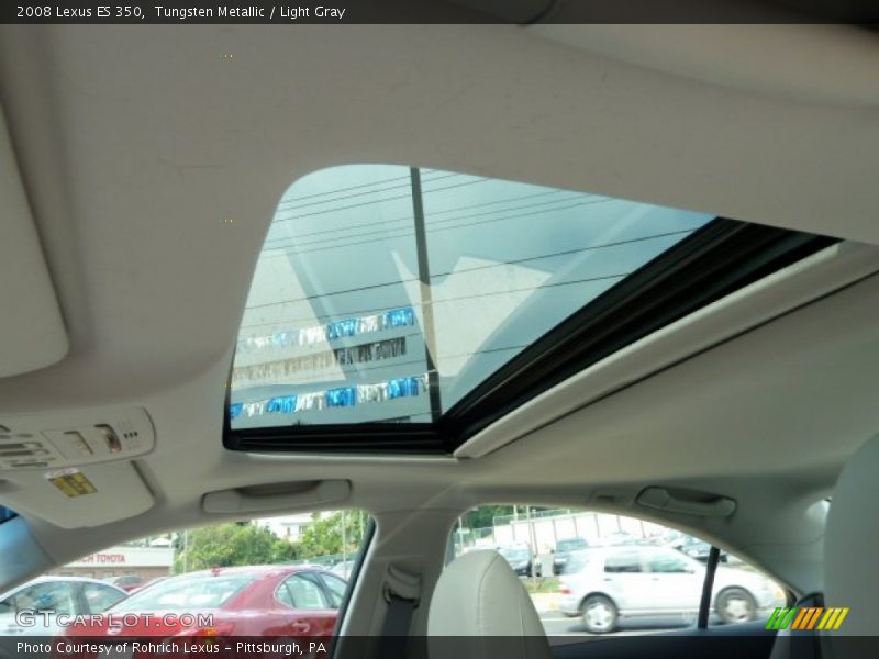 Tungsten Metallic / Light Gray 2008 Lexus ES 350