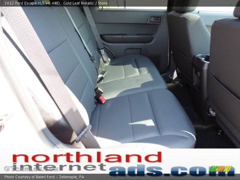 Gold Leaf Metallic / Stone 2012 Ford Escape XLT V6 4WD