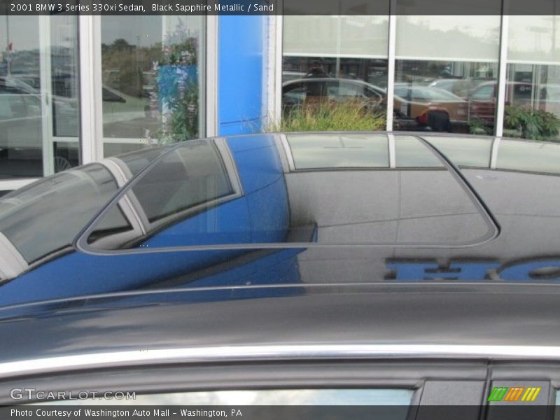 Black Sapphire Metallic / Sand 2001 BMW 3 Series 330xi Sedan