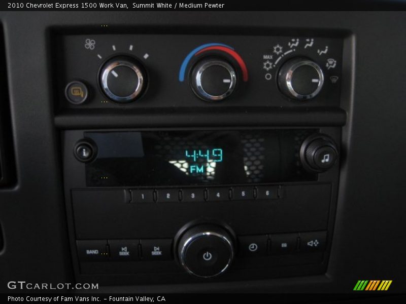 Summit White / Medium Pewter 2010 Chevrolet Express 1500 Work Van