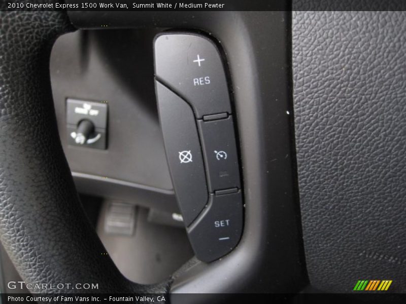 Summit White / Medium Pewter 2010 Chevrolet Express 1500 Work Van