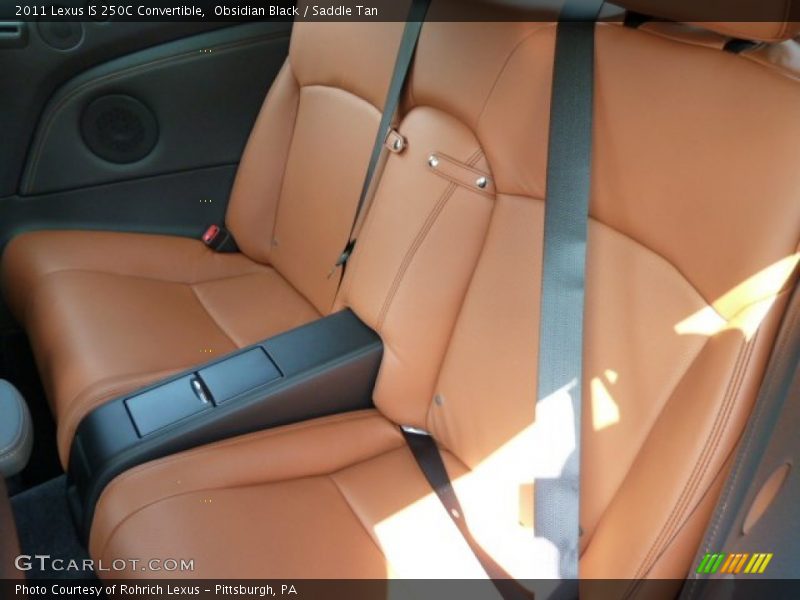  2011 IS 250C Convertible Saddle Tan Interior