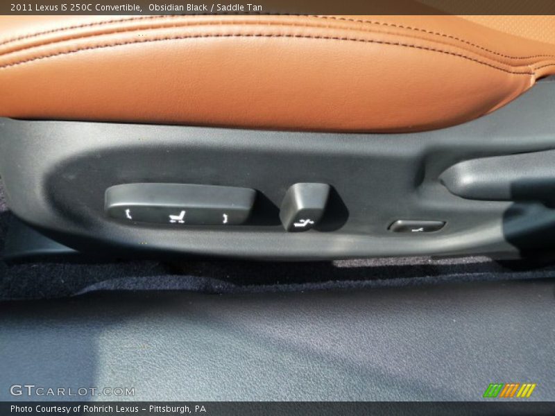Controls of 2011 IS 250C Convertible
