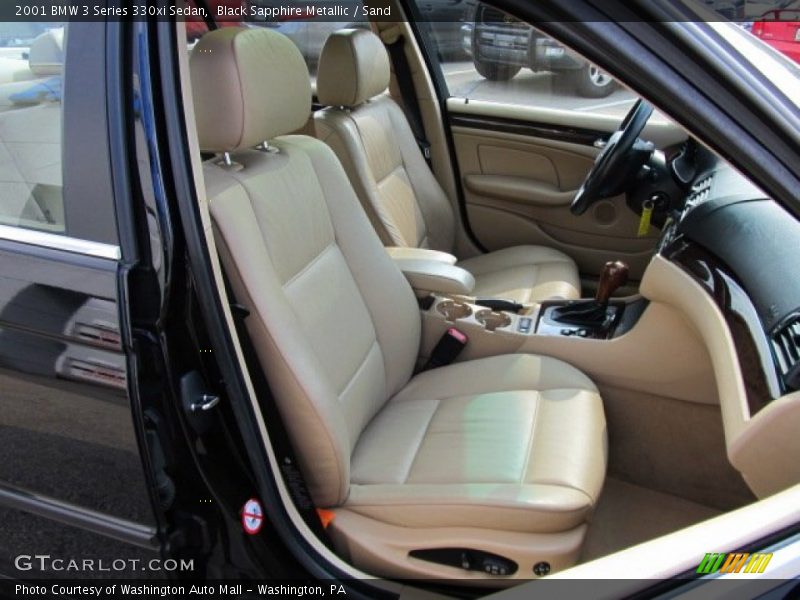 Black Sapphire Metallic / Sand 2001 BMW 3 Series 330xi Sedan