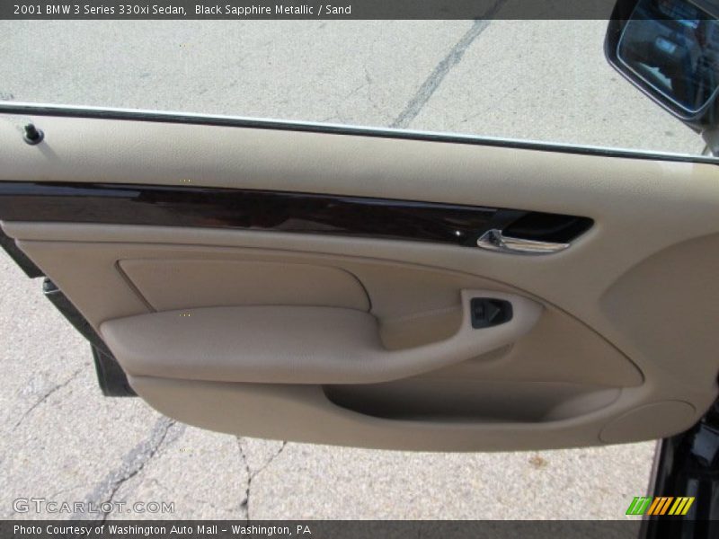 Black Sapphire Metallic / Sand 2001 BMW 3 Series 330xi Sedan