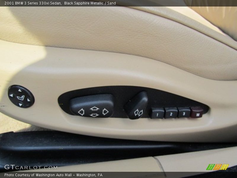 Black Sapphire Metallic / Sand 2001 BMW 3 Series 330xi Sedan