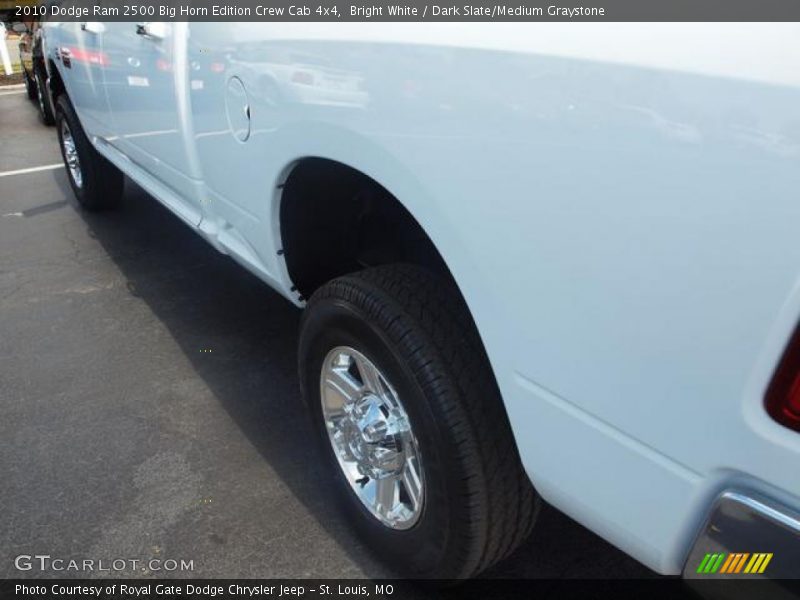 Bright White / Dark Slate/Medium Graystone 2010 Dodge Ram 2500 Big Horn Edition Crew Cab 4x4