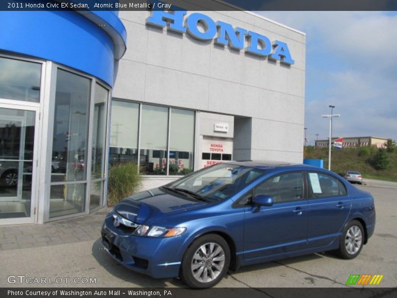  2011 Civic EX Sedan Atomic Blue Metallic