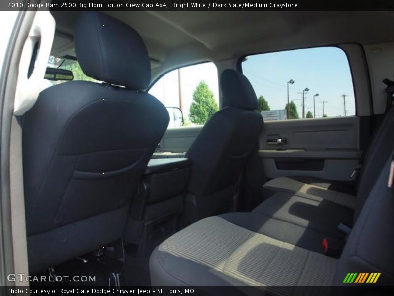 Bright White / Dark Slate/Medium Graystone 2010 Dodge Ram 2500 Big Horn Edition Crew Cab 4x4