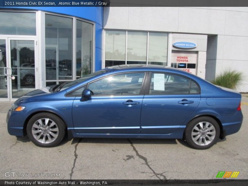  2011 Civic EX Sedan Atomic Blue Metallic
