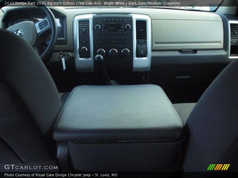 Bright White / Dark Slate/Medium Graystone 2010 Dodge Ram 2500 Big Horn Edition Crew Cab 4x4