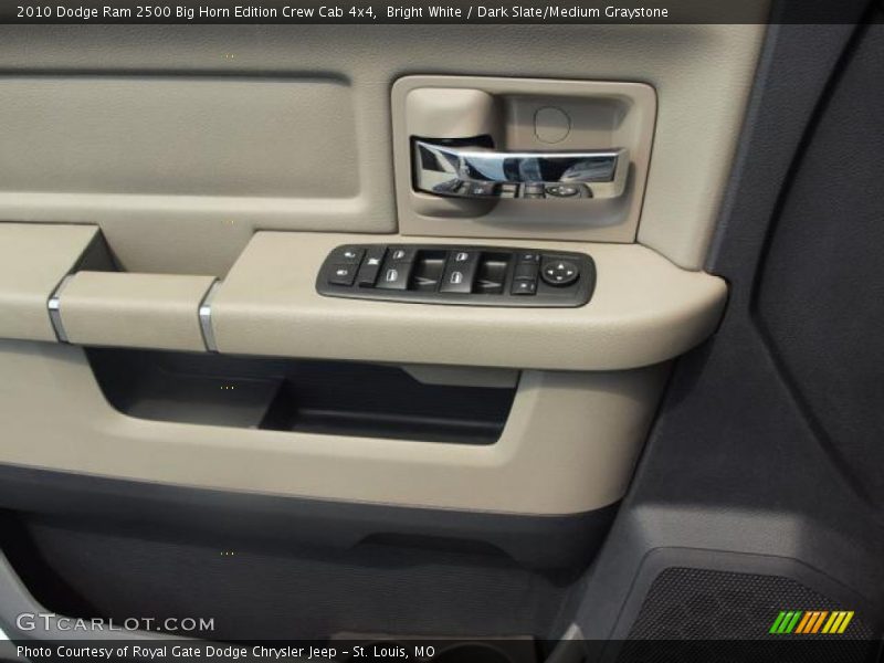 Bright White / Dark Slate/Medium Graystone 2010 Dodge Ram 2500 Big Horn Edition Crew Cab 4x4
