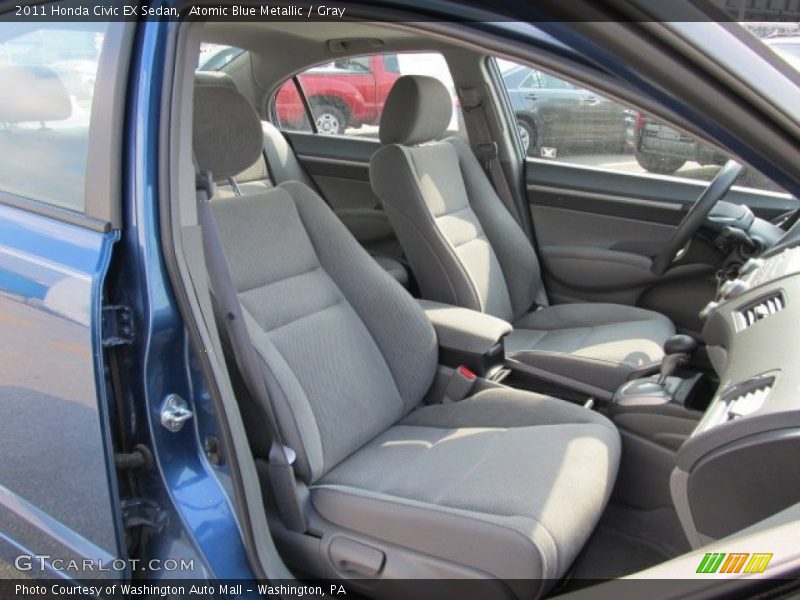  2011 Civic EX Sedan Gray Interior