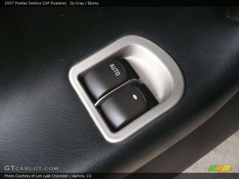 Sly Gray / Ebony 2007 Pontiac Solstice GXP Roadster