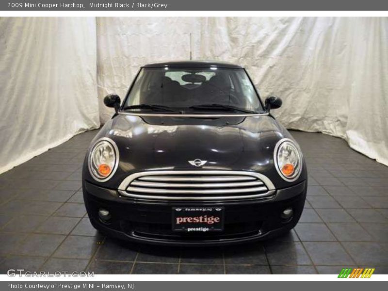 Midnight Black / Black/Grey 2009 Mini Cooper Hardtop